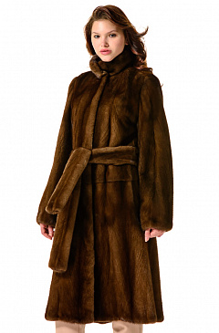 Шуба стойка воротник