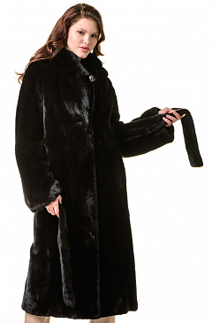 Шуба из Американской норки BlackGlama