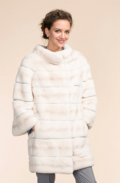 Пальто из кролика Рекс