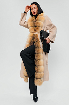 Осеннее кашемировое пальто