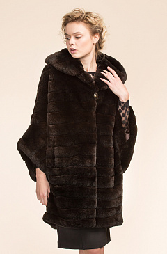 Полупальто из кролика Рекс