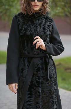 Осеннее драповое пальто