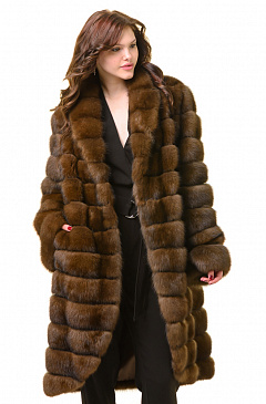 Шуба из соболя Баргузин